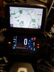 My GPS on its home-made mount