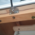LH strut mount onto added piece of ply front to back