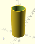 View of OpenSCAD design